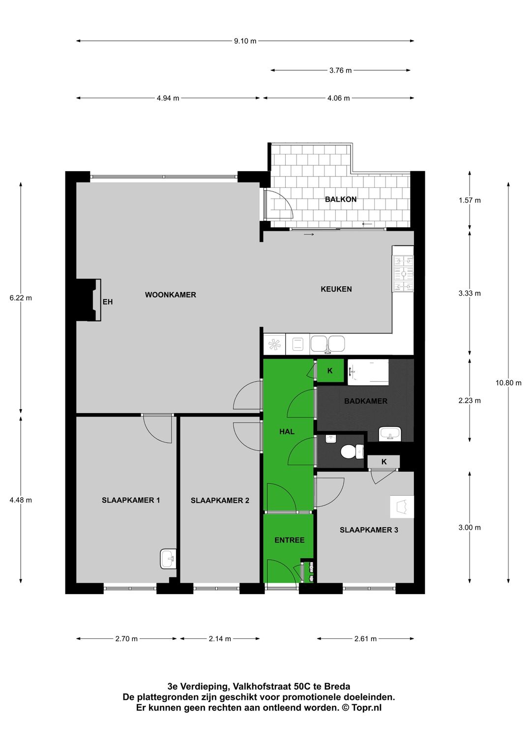 Foto 31 van Valkhofstraat 50-C