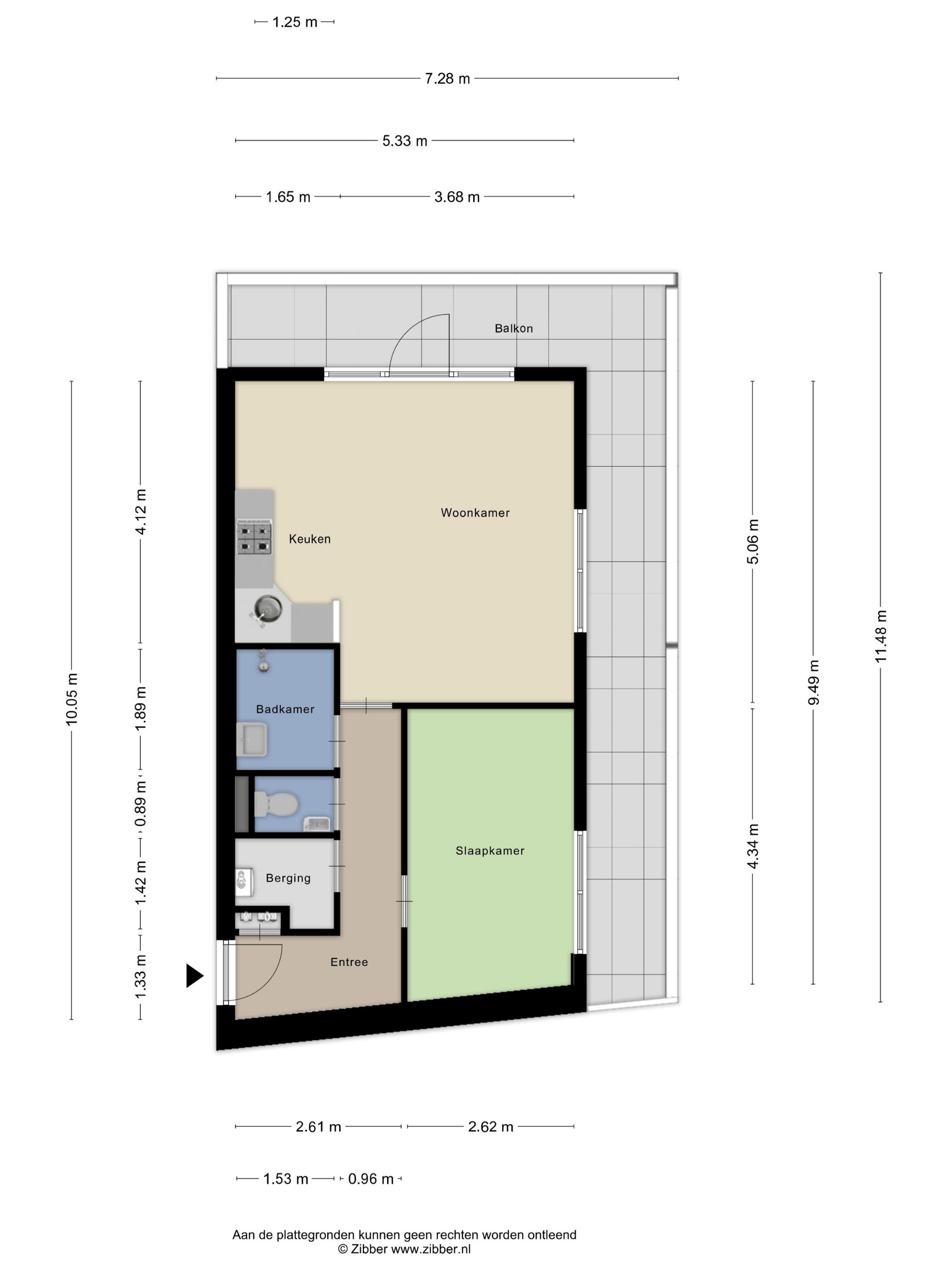 Spacious Corner Apartment with Sunny Terrace in Schiedam Noletbuurt — 27