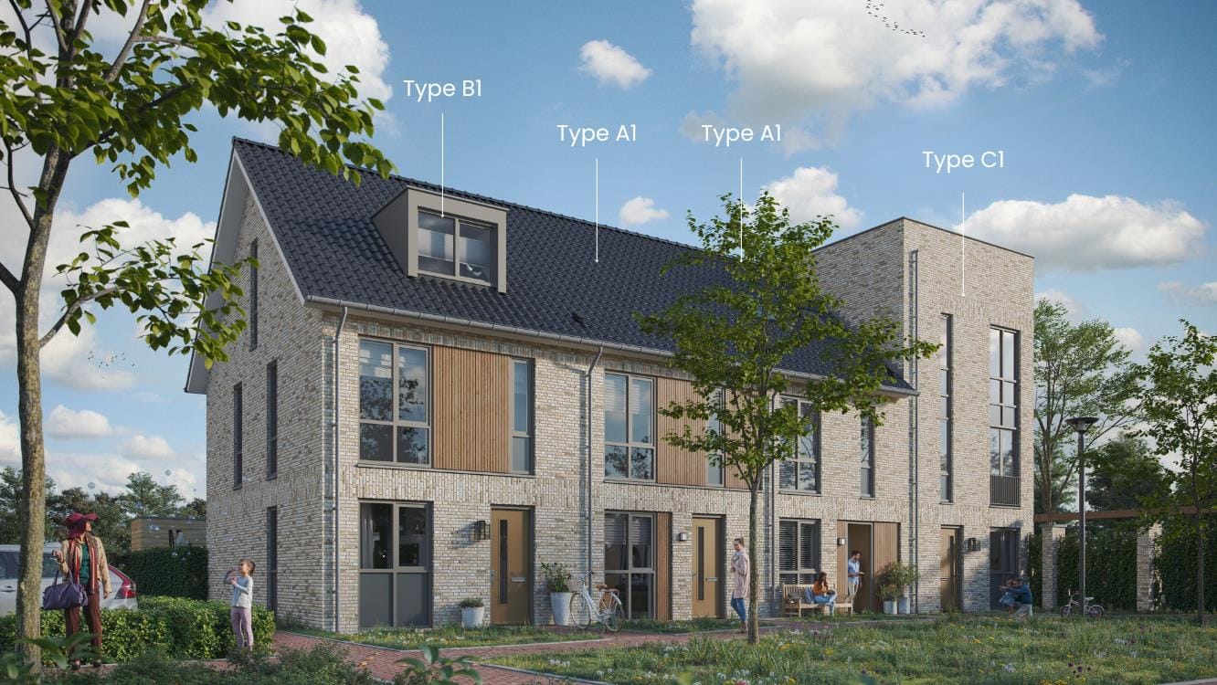 Tussenwoningen (Bouwnr. 5) false