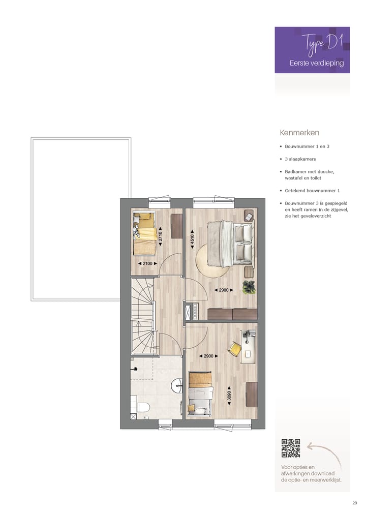 Foto 3 van Hoekwoningen (Bouwnr. 1)