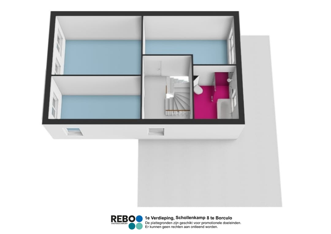 Spacious and modern semi-detached house with garage and private driveway in Borculo — 34