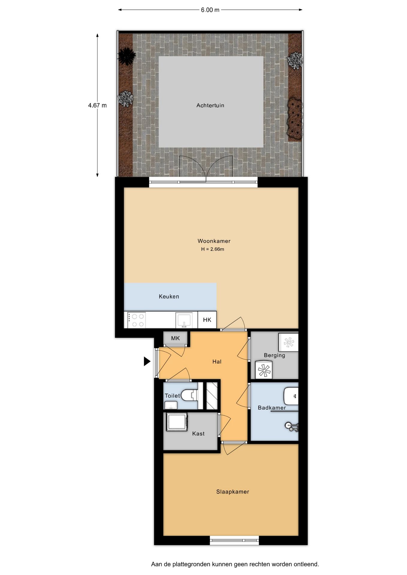 Modern Ground Floor Apartment with Private Garden in Putten — 41
