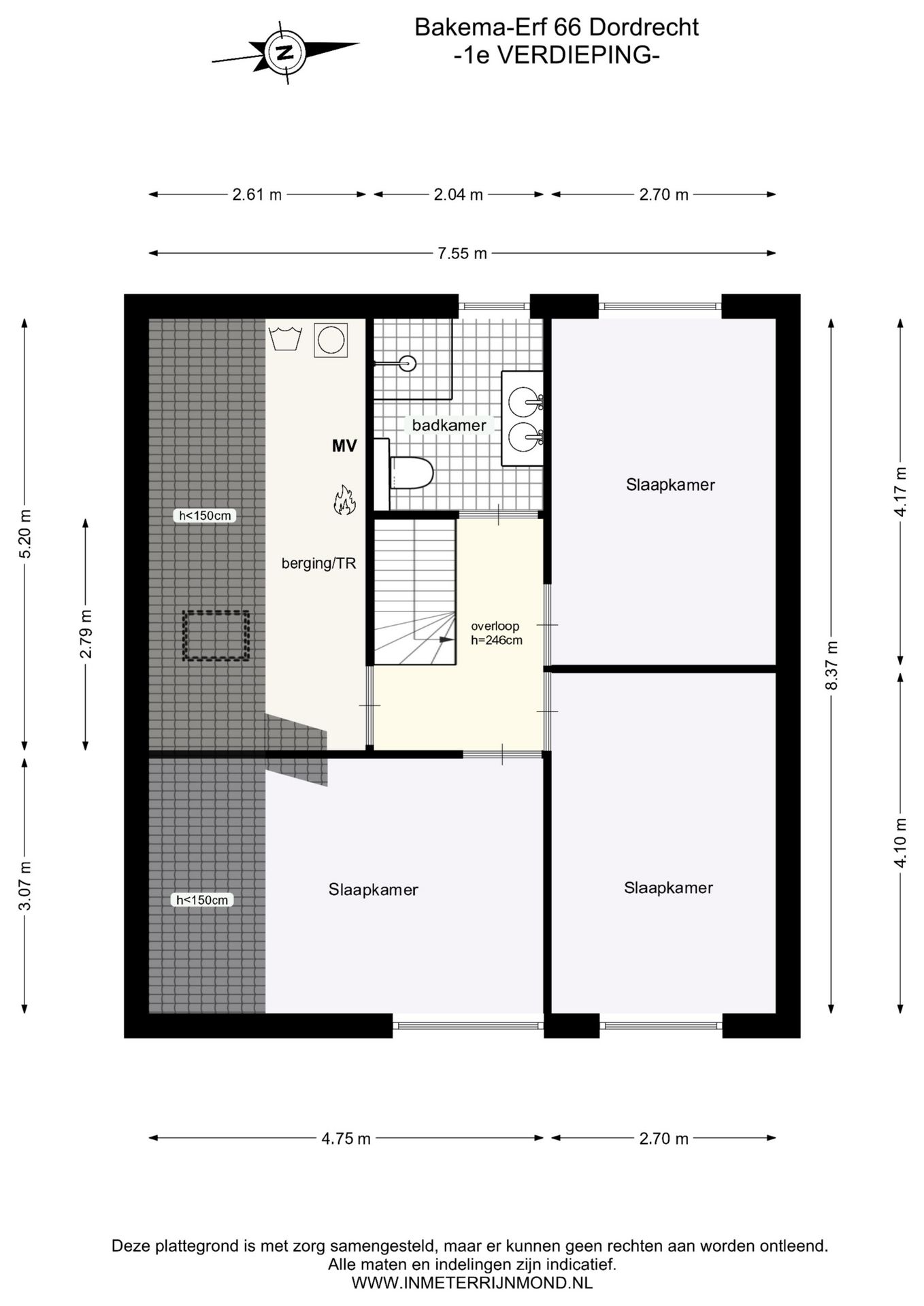Spacious Semi-Detached Home with Water-Facing Garden in Dordrecht Stadspolders — 43