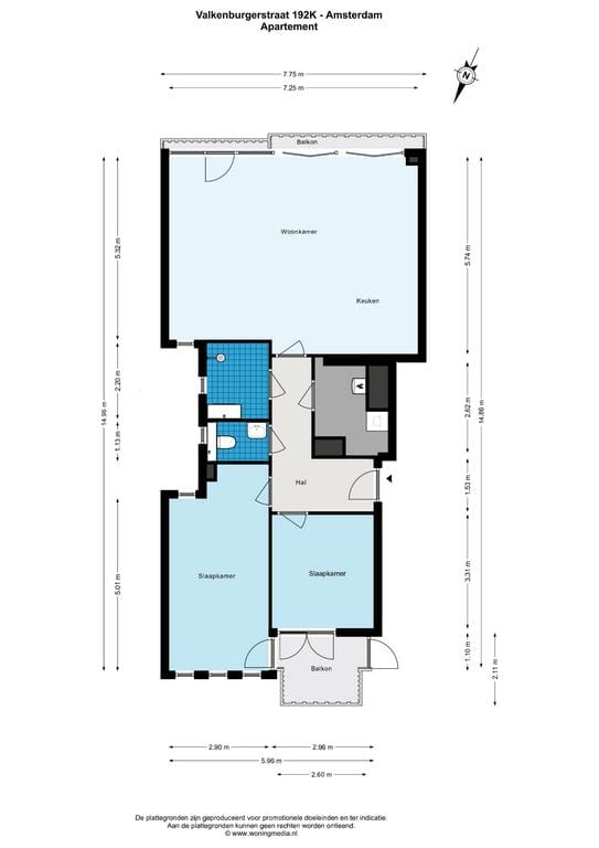 Foto 36 van Valkenburgerstraat 192-K