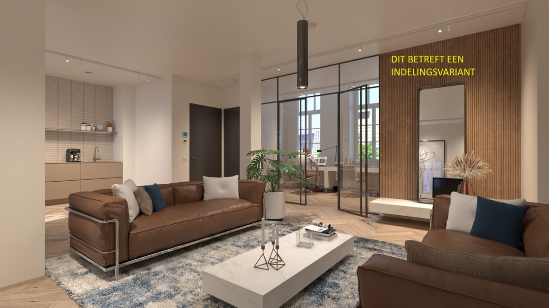 Foto 2 van Muziekschool appartement + atelier (Bouwnr. 29)