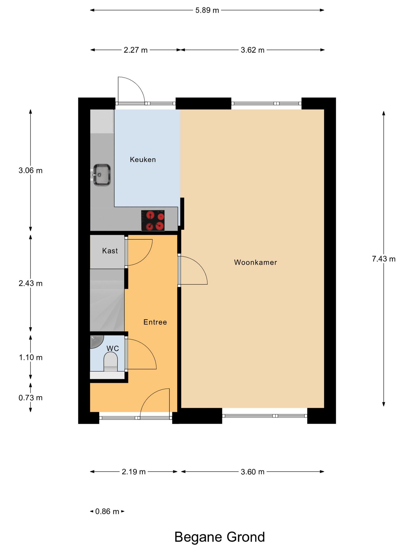 Spacious corner house with four bedrooms in peaceful Vlissingen neighborhood — 34