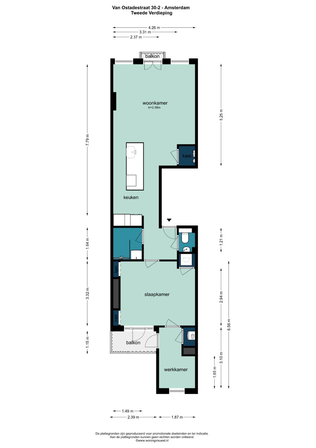 Foto 24 van Van Ostadestraat 30-2