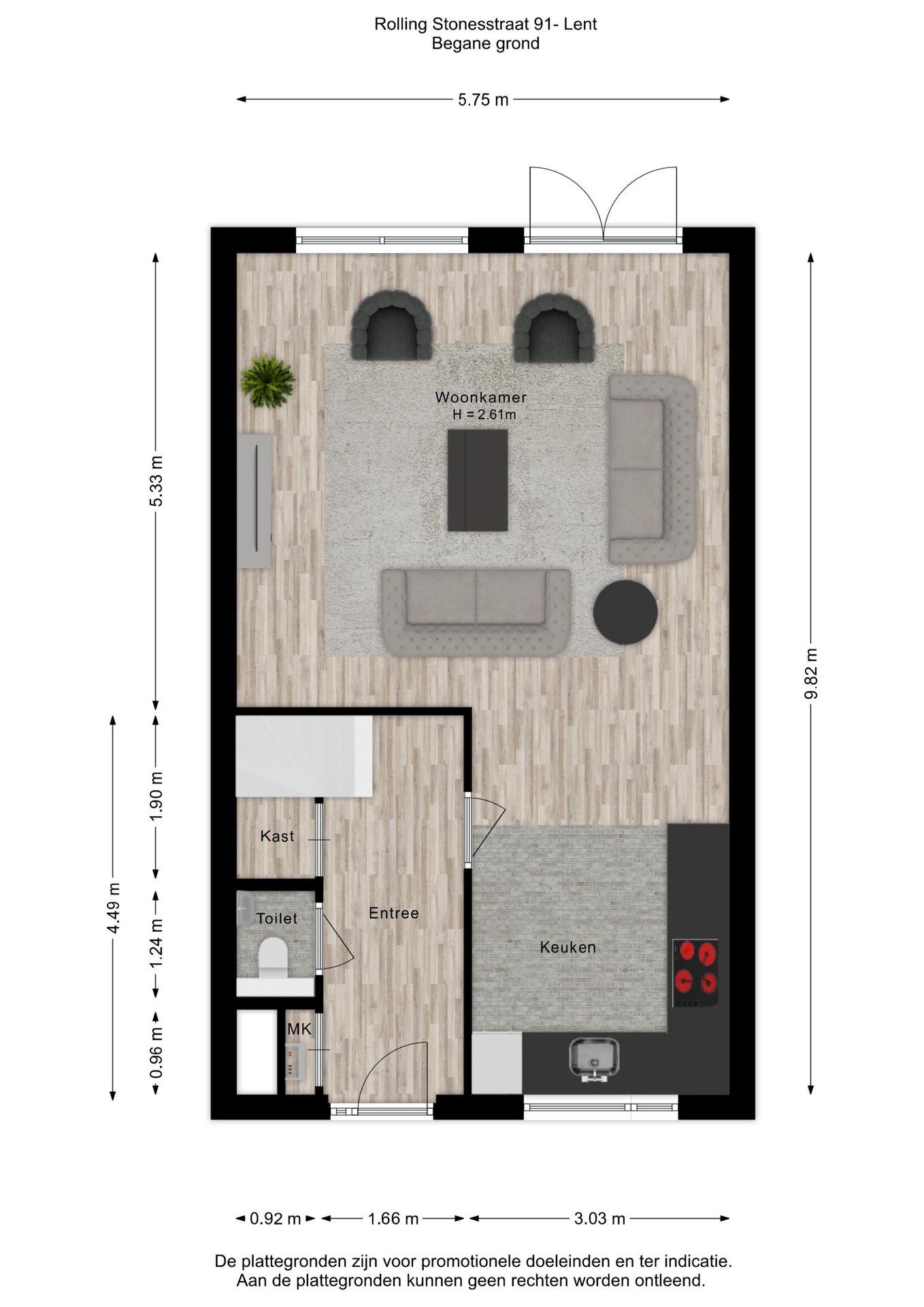 Foto 44 van Rolling Stonesstraat 91