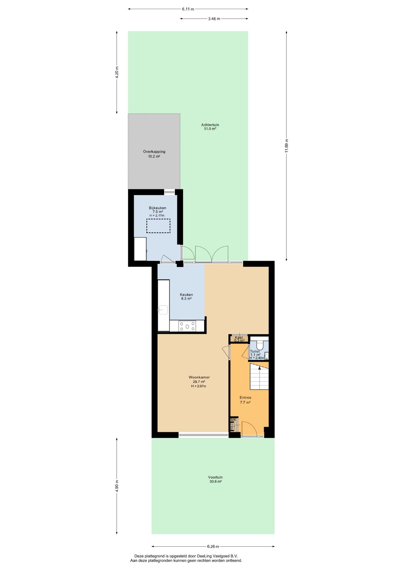 Spacious terraced house with west-facing garden and potential for extra bedrooms — 43