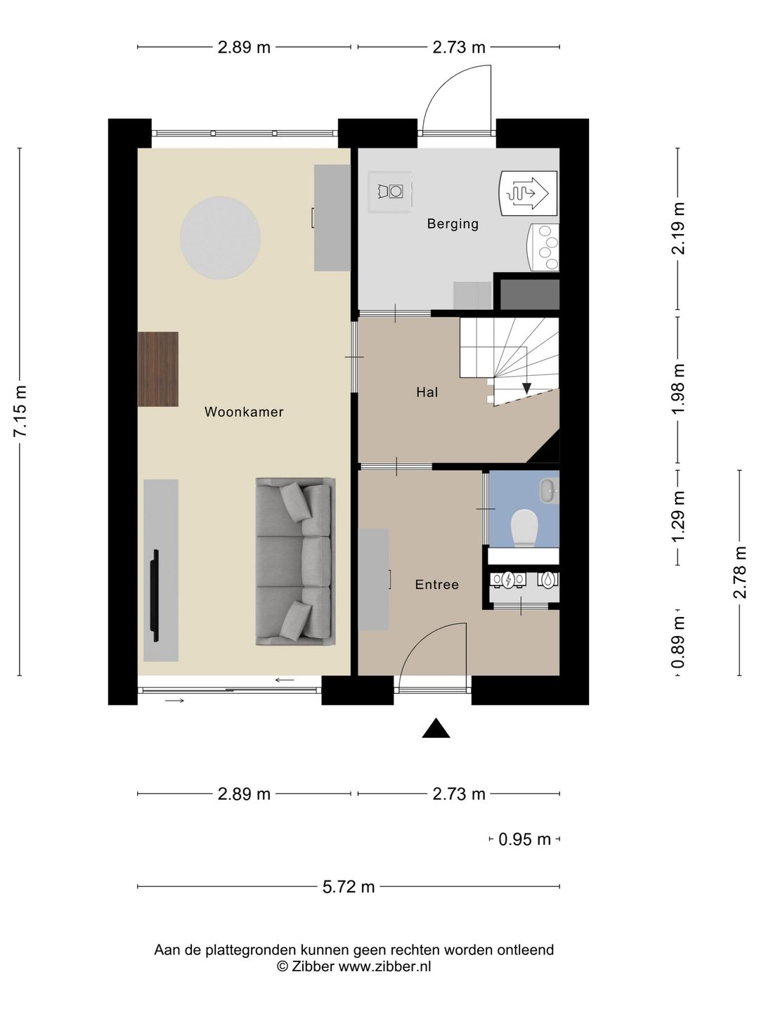 Virtually new energy-efficient terraced home with 2 living rooms in Dronten — 35