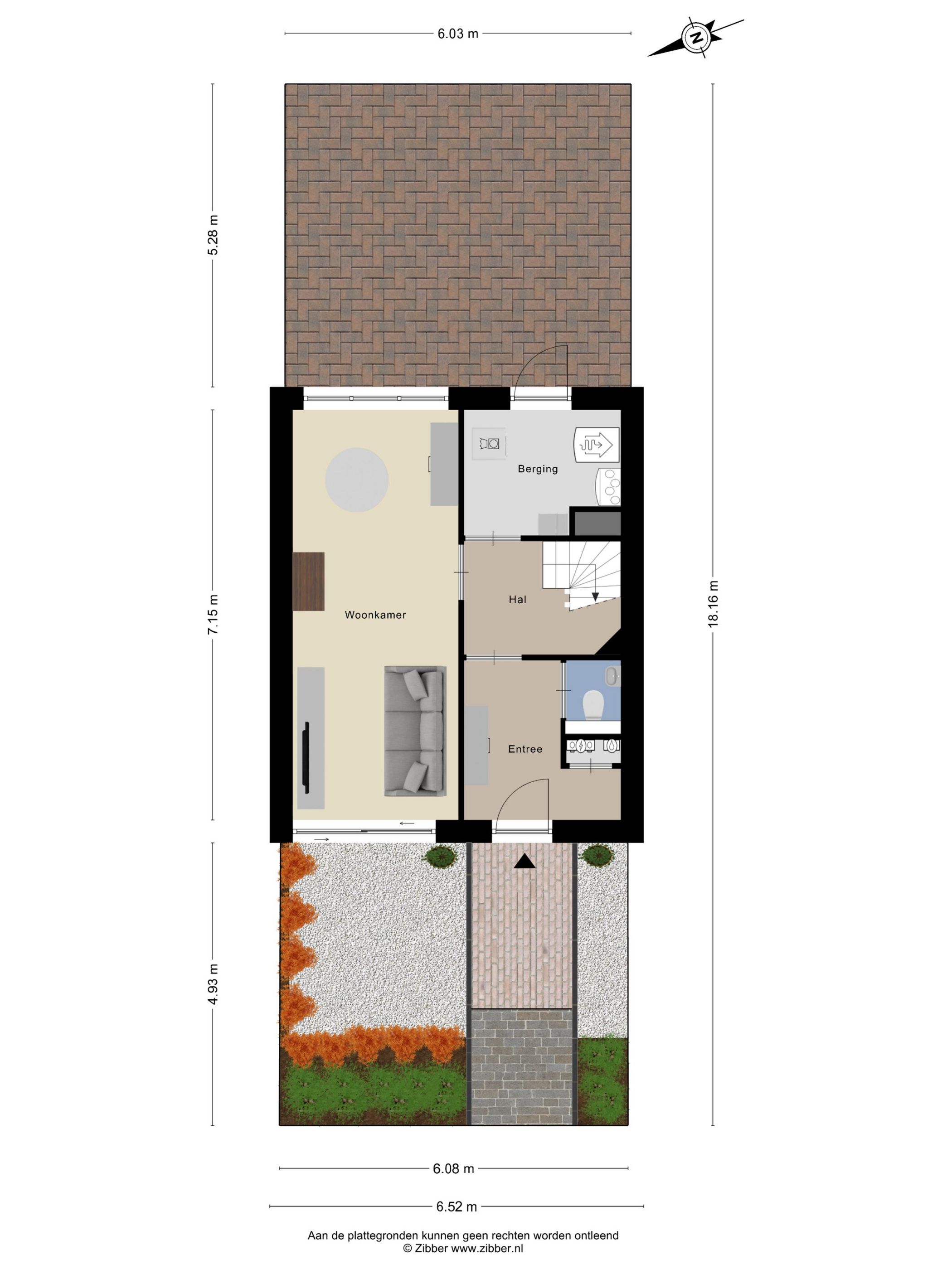 Virtually new energy-efficient terraced home with 2 living rooms in Dronten — 34