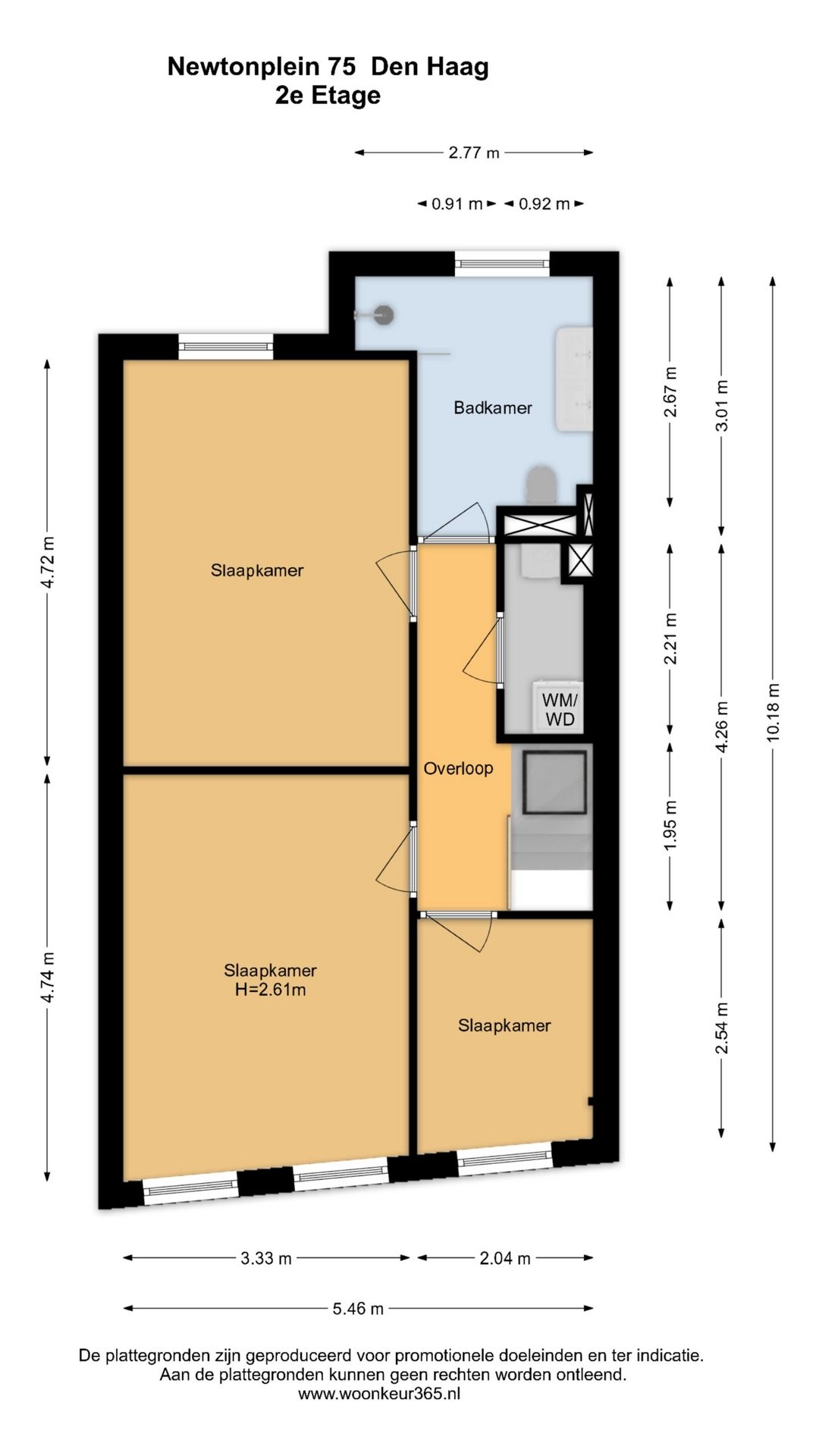 Fully renovated upper apartment with green square views in Valkenboskwartier — 27