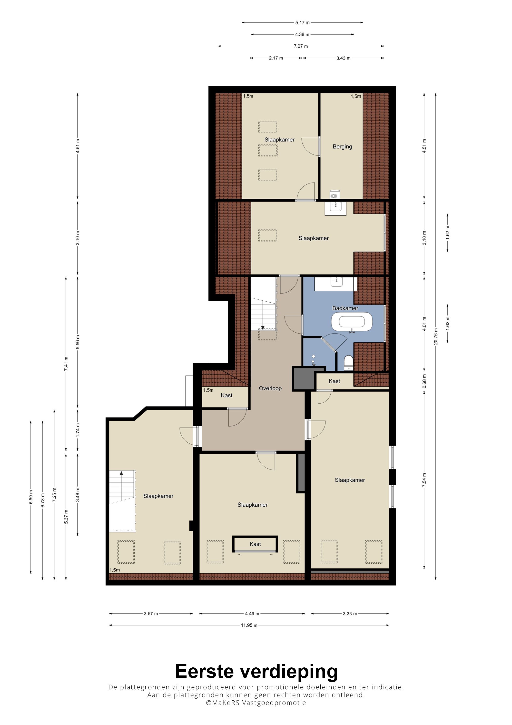 Characterful Semi-Detached Farmhouse with Six Bedrooms in Soerendonk — 54