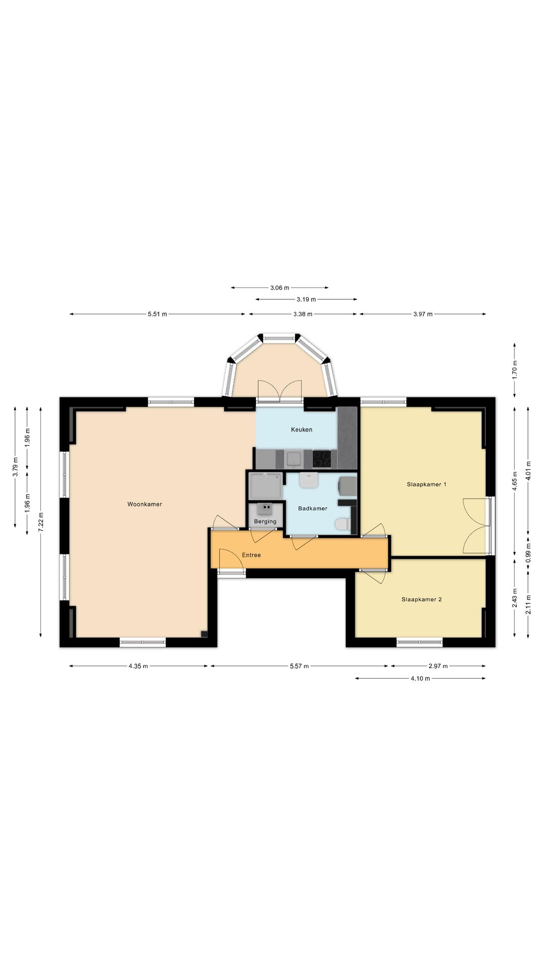 Spacious Ground Floor Apartment in Historic Monument with Garden View — 39