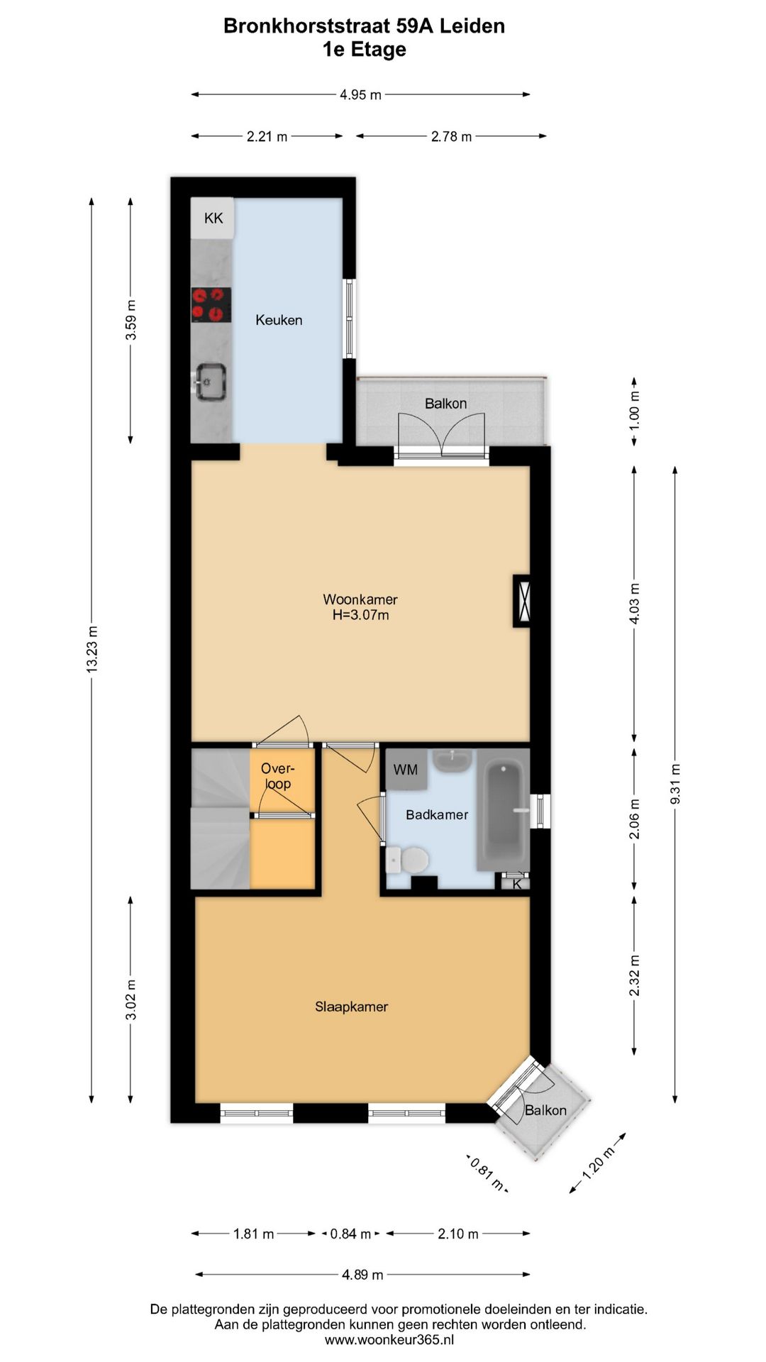 Foto 42 van Bronkhorststraat 59-A