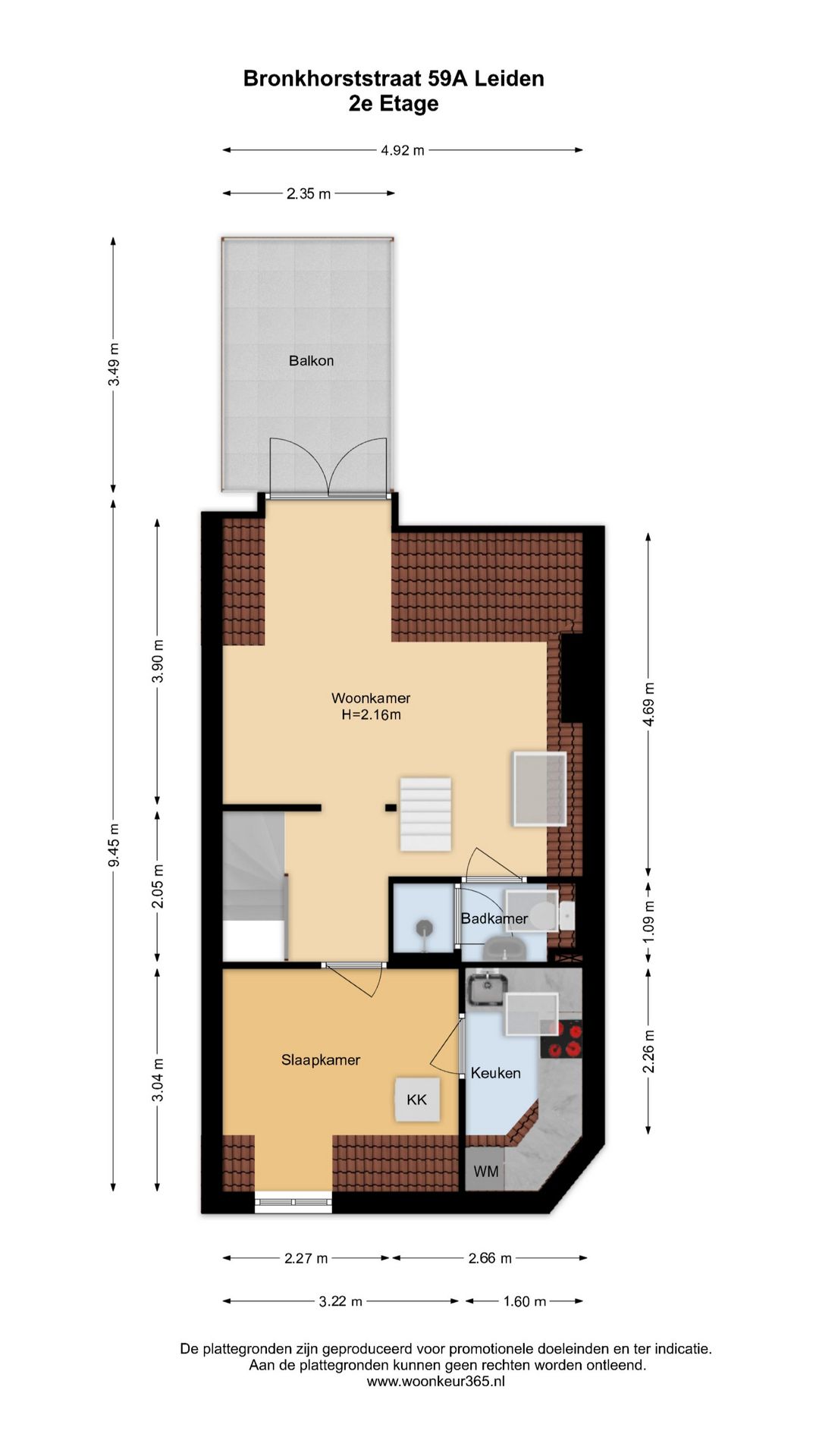 Foto 43 van Bronkhorststraat 59-A