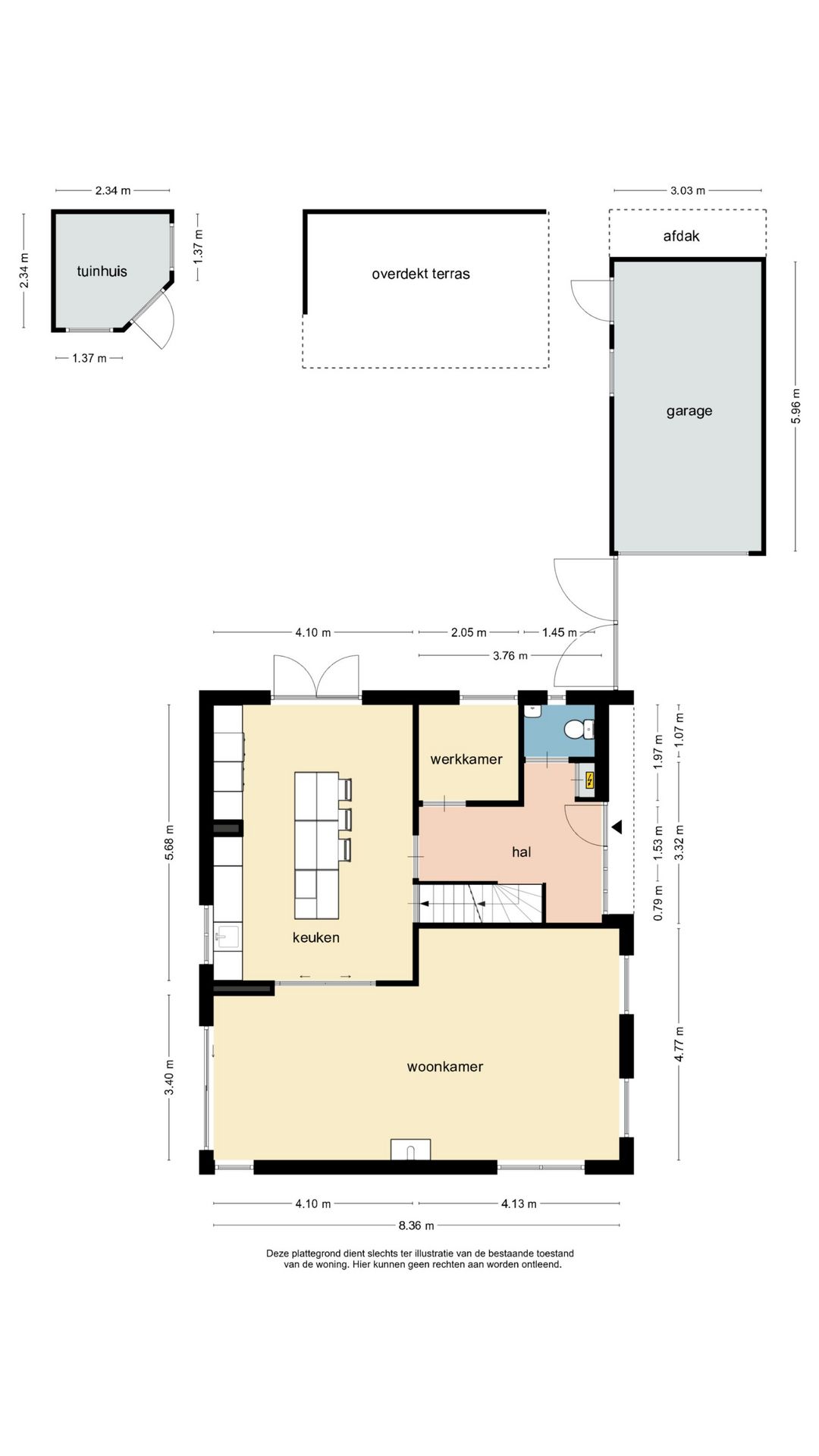 Spacious detached house with basement and modern living kitchen in Born — 46