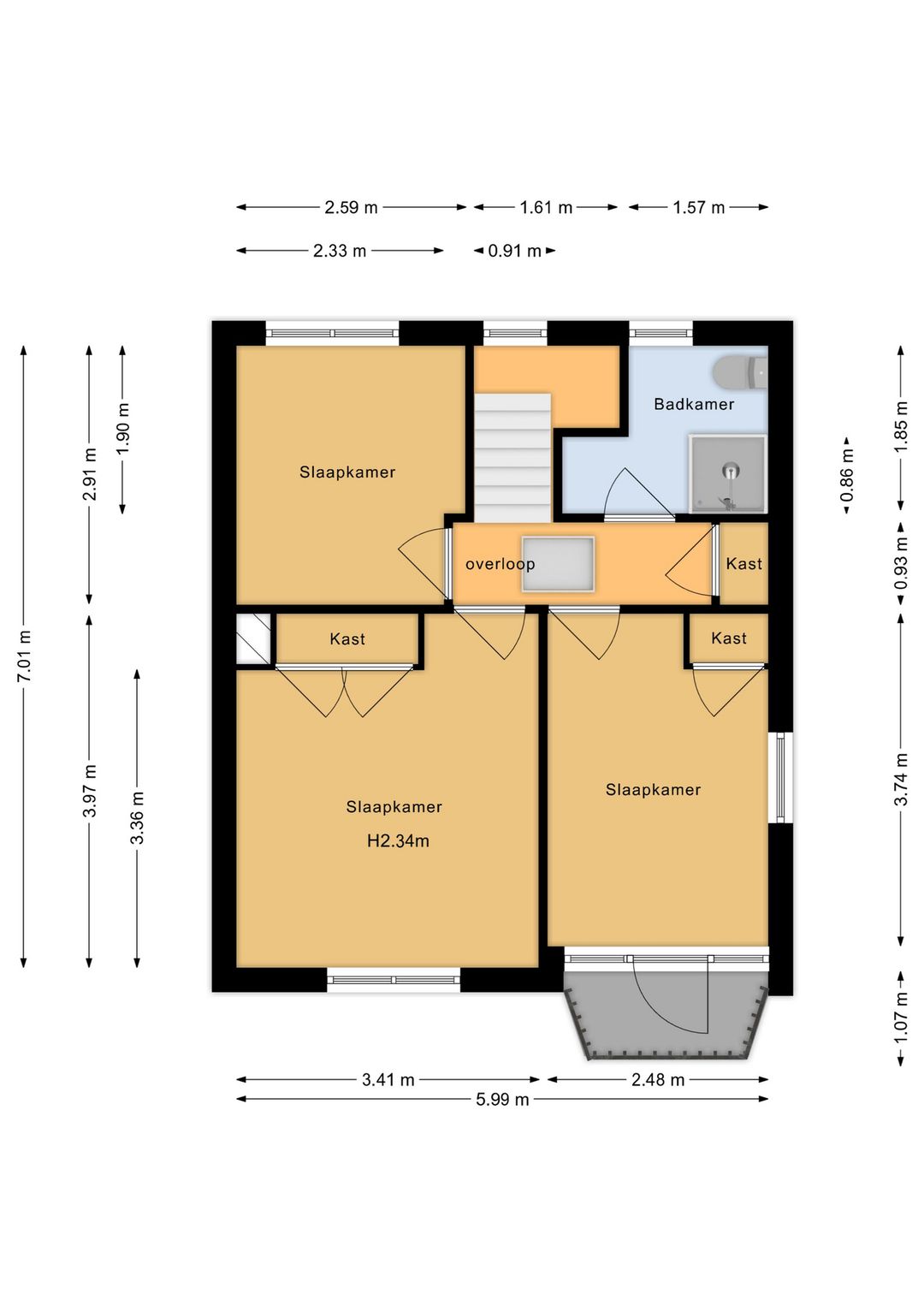Foto 41 van Biesdelselaan 22-B