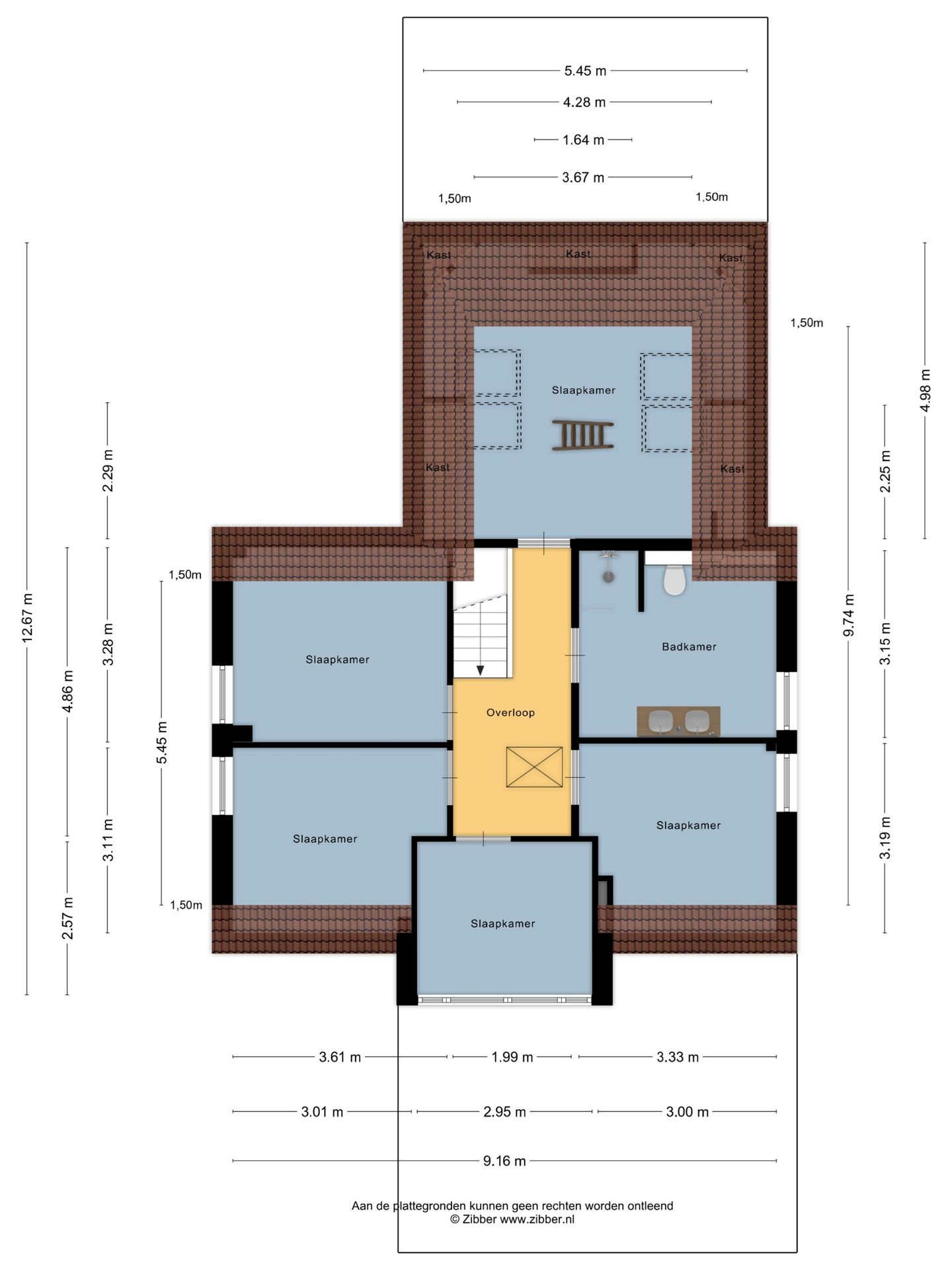 Spacious Detached Villa with Open Water Views and A++++ Energy Label in Makkum — 54