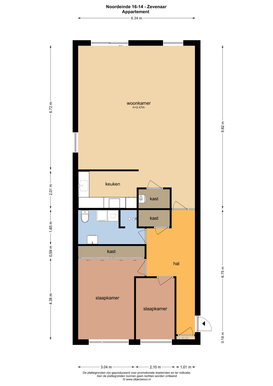 Ground Floor Apartment with Garden, Garage and Storage in Zevenaar — 28