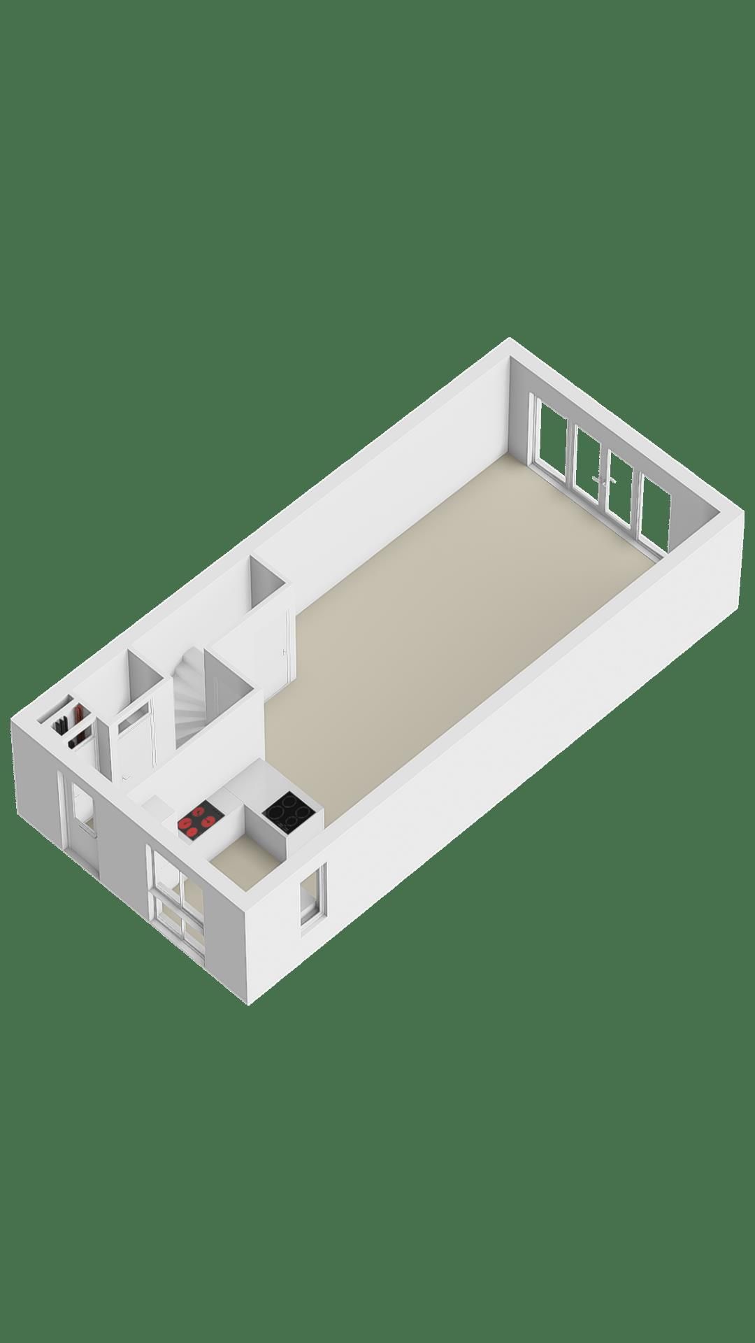 Modern corner home with extension and free view in Lent — 43