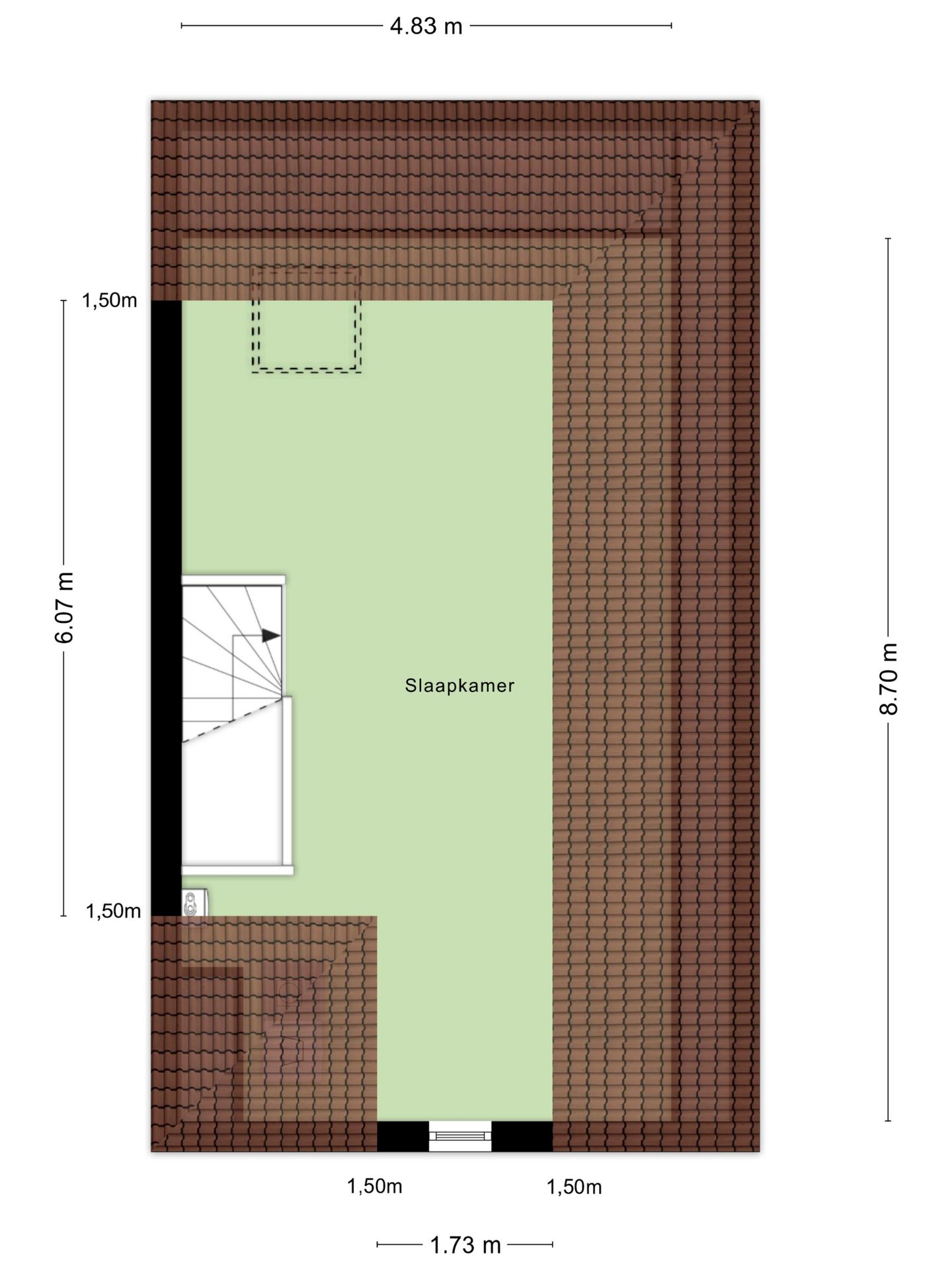Modern corner home with extension and free view in Lent — 46