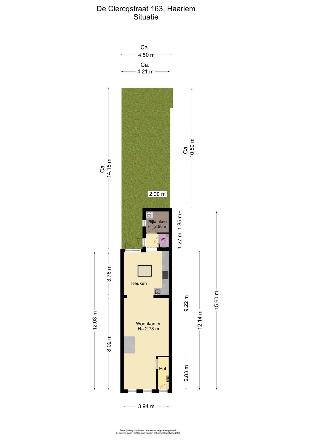 Move-in Ready Renovated End House with Deep Sunny Garden in Popular Haarlem Neighborhood — 41