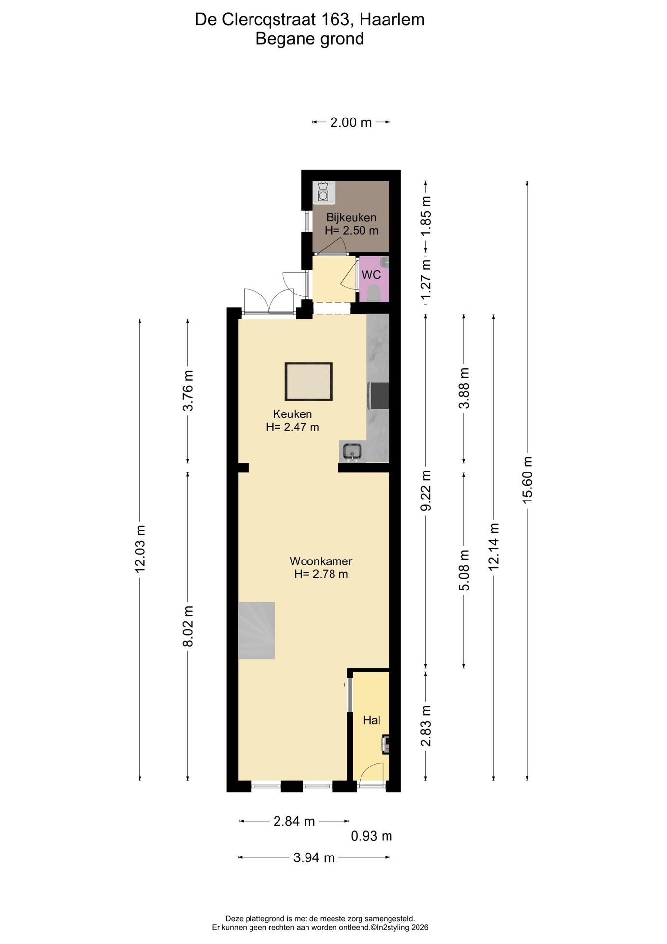Move-in Ready Renovated End House with Deep Sunny Garden in Popular Haarlem Neighborhood — 42