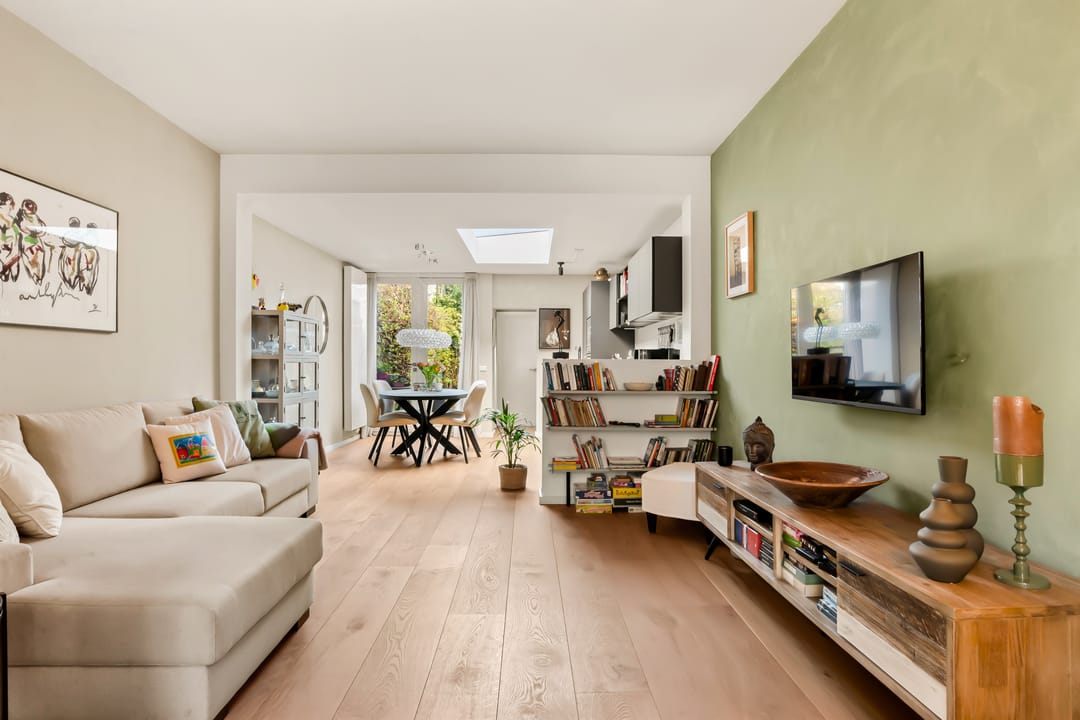 Move-in Ready Renovated End House with Deep Sunny Garden in Popular Haarlem Neighborhood — 13