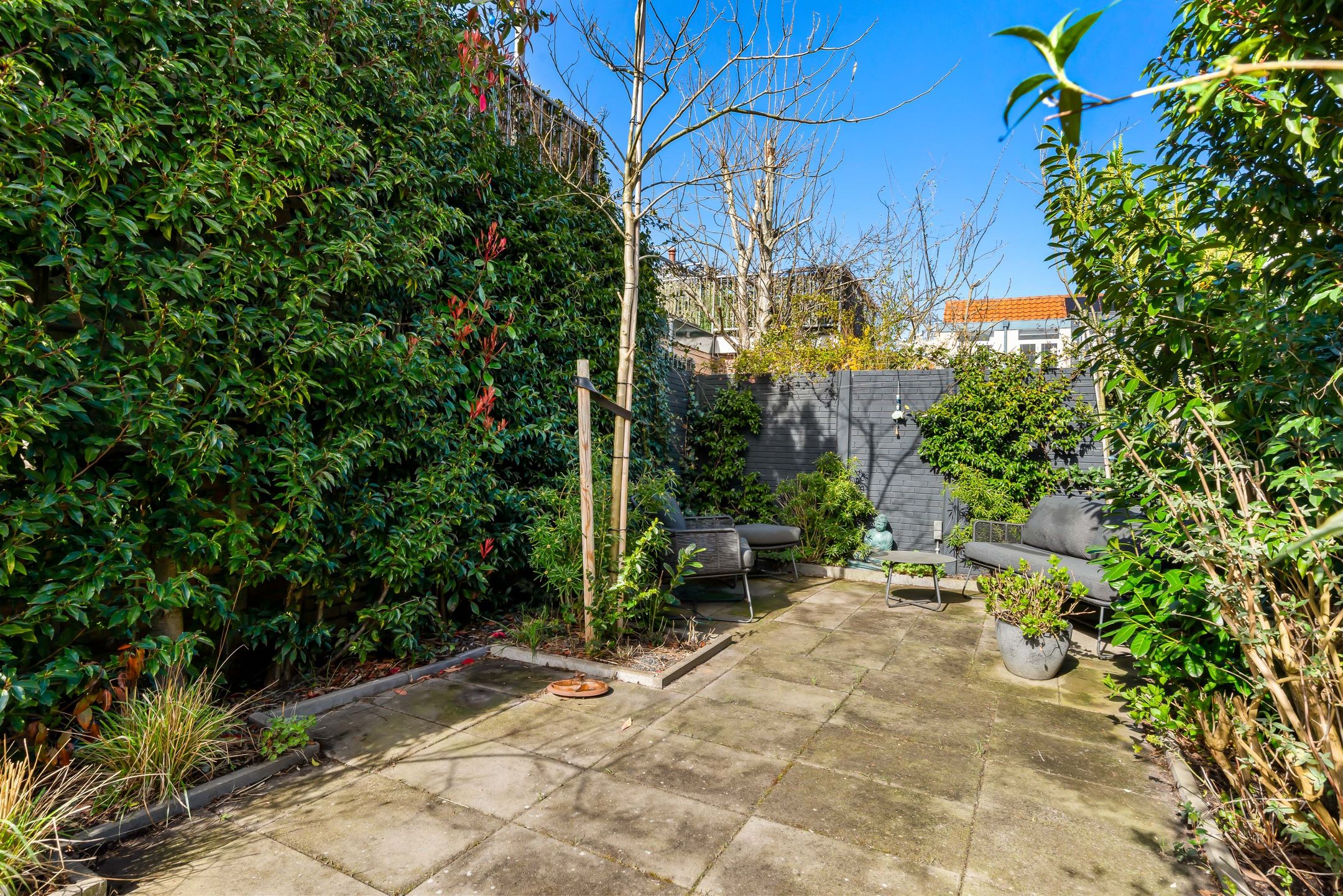Move-in Ready Renovated End House with Deep Sunny Garden in Popular Haarlem Neighborhood — 36