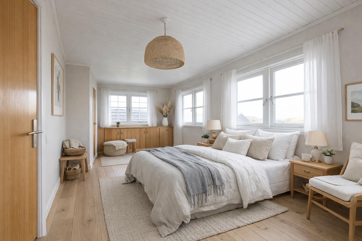 Spacious 1930s detached home with double garage and home practice potential — 30