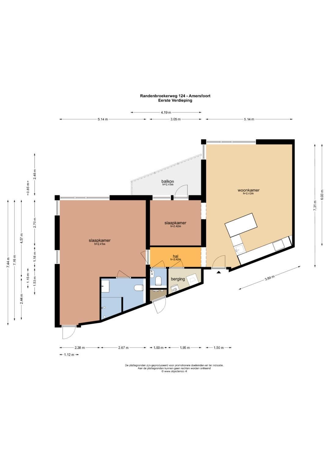 Comfortable corner apartment near the park in popular Randenbroek — 39