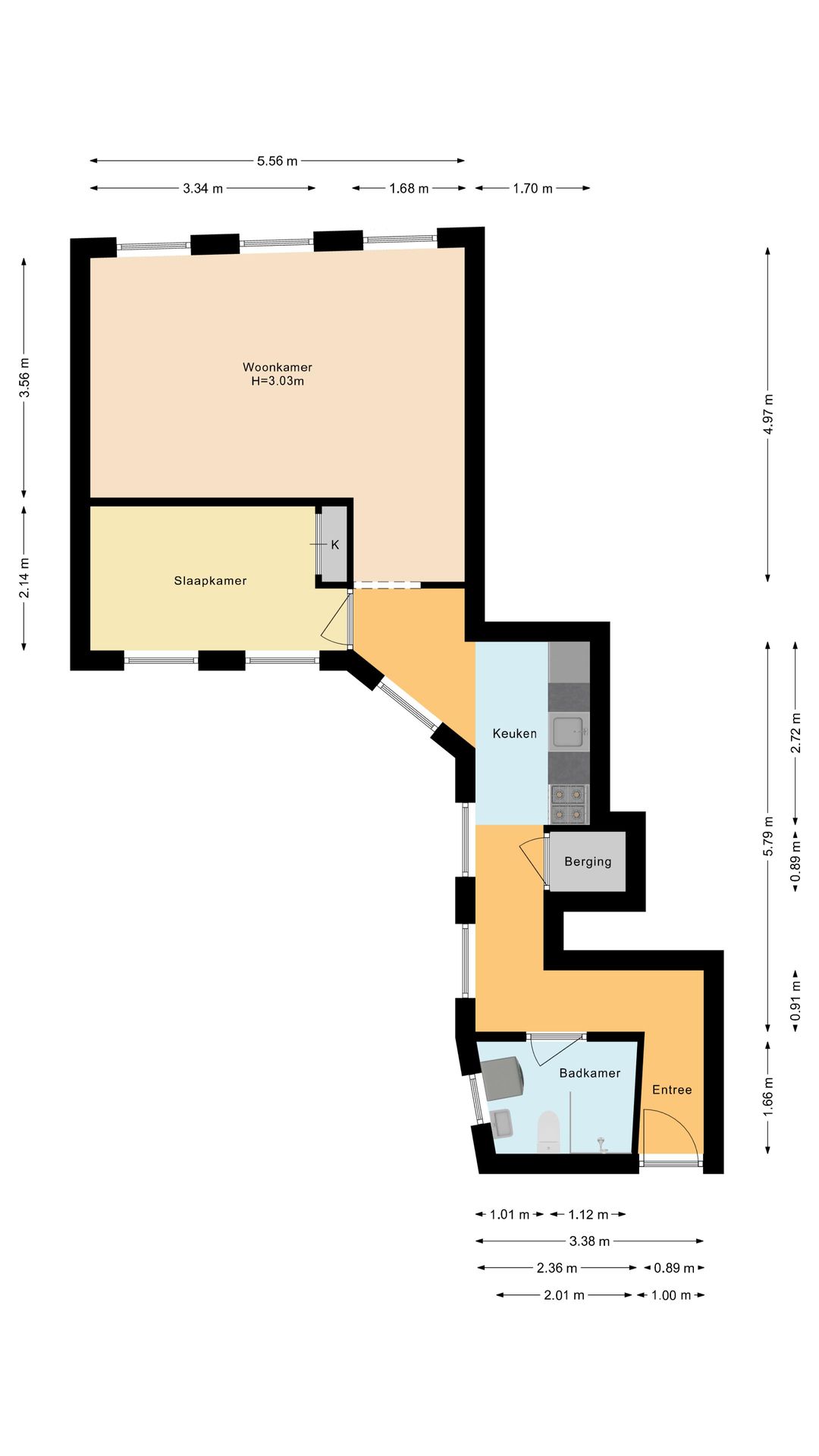 Renovated 1930s Apartment in the Heart of Haarlem — 30