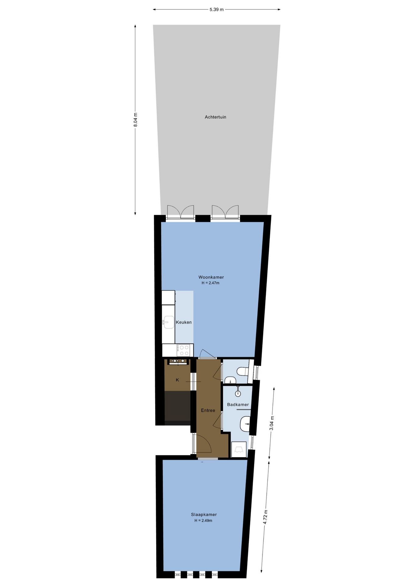 Ground Floor Apartment with Private Garden in Historic Utrecht Center — 35