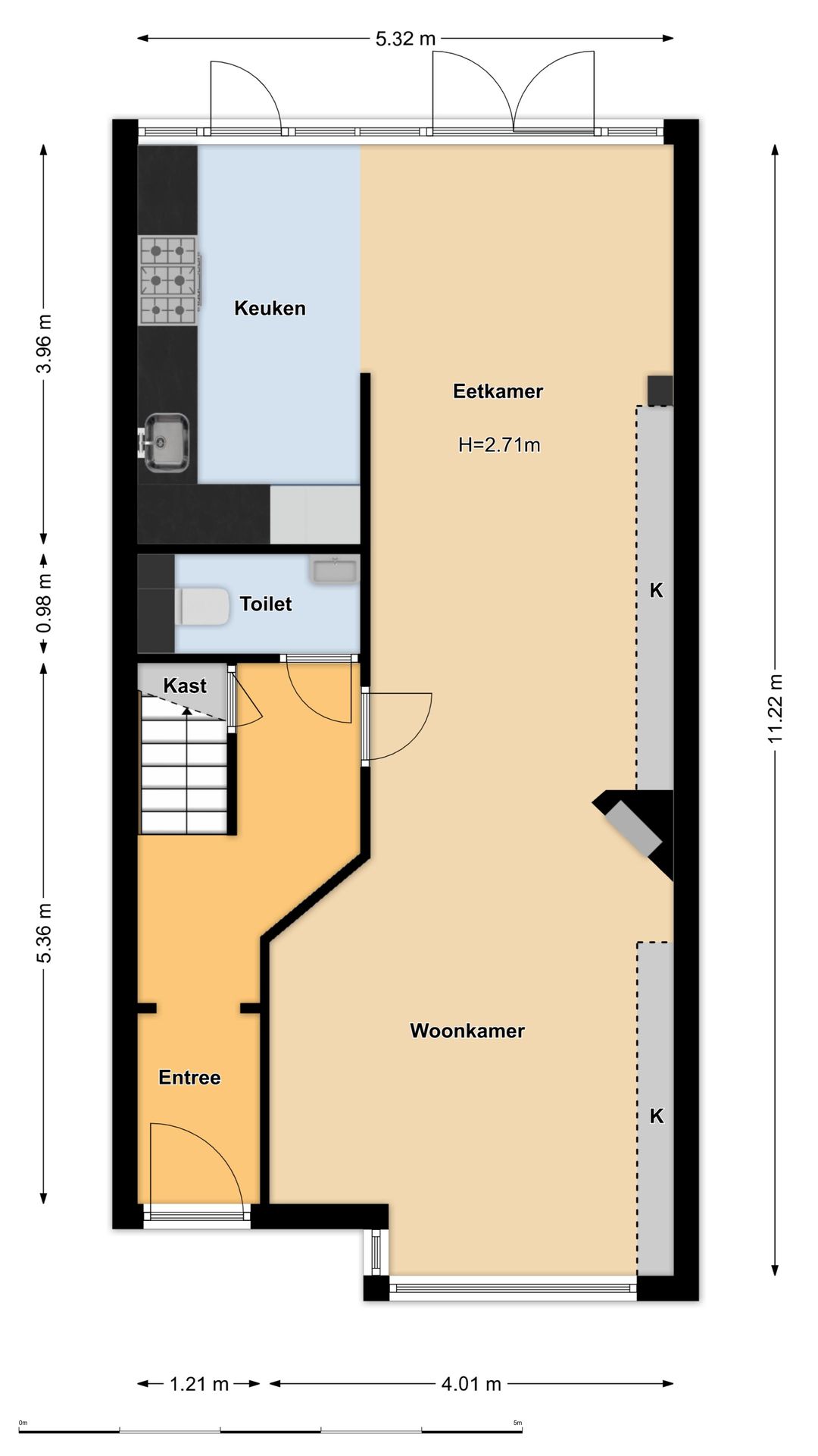 Spacious Terraced House with Renovation Potential in Hilversum's Astronomische Buurt — 22