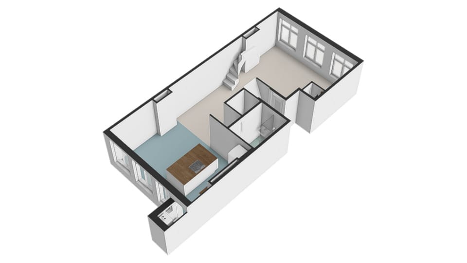 Charming 18th-century canal district apartment with no upstairs neighbors — 29