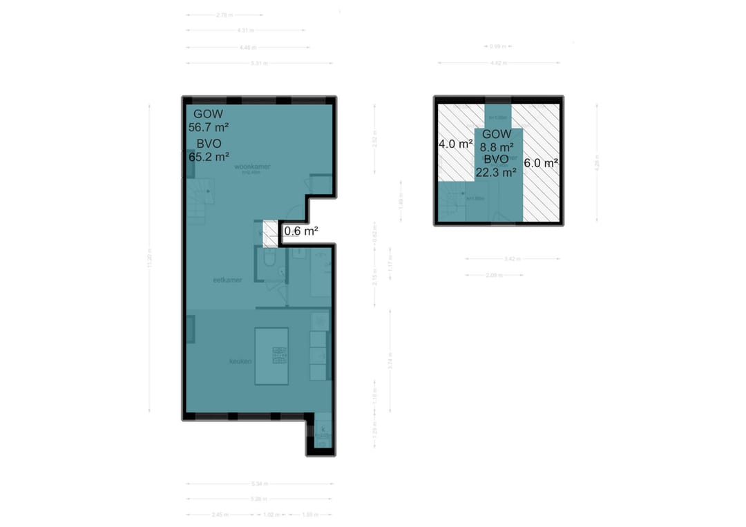 Charming 18th-century canal district apartment with no upstairs neighbors — 31
