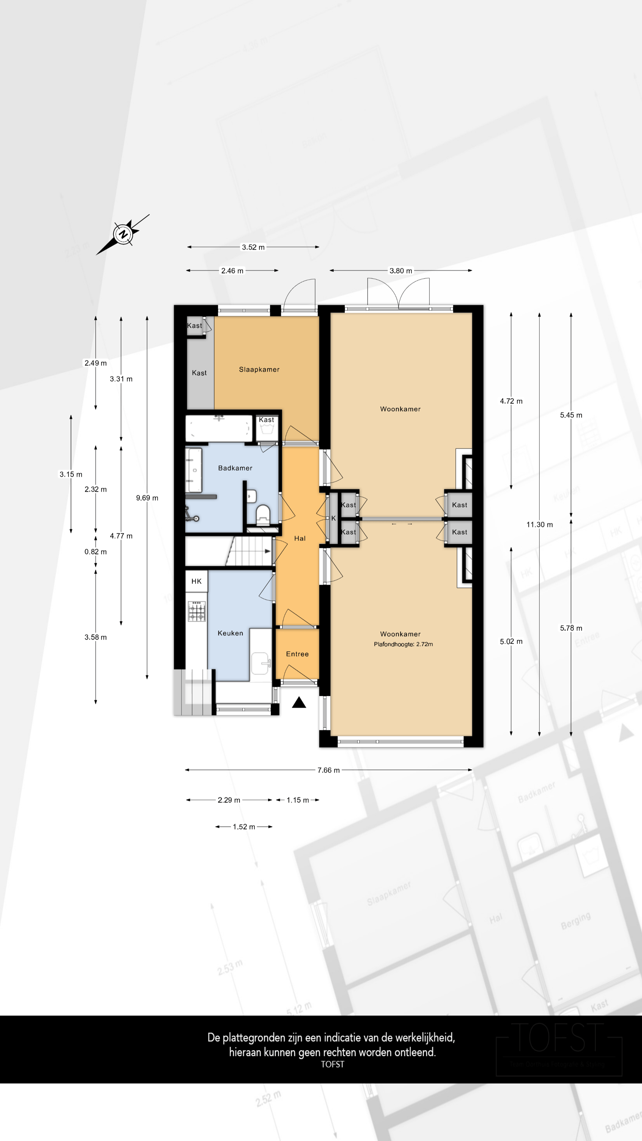 Spacious 1930s Ground Floor Apartment with Deep Garden in Rotterdam Oude Westen — 51