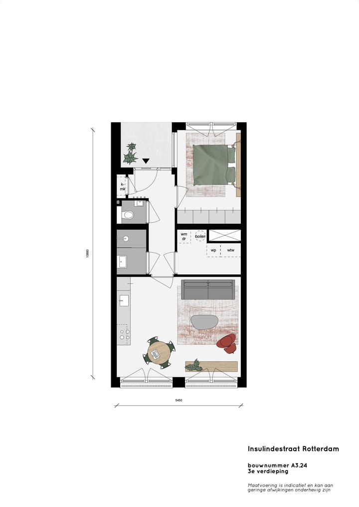 Foto 2 van Insulindestraat 254-Q