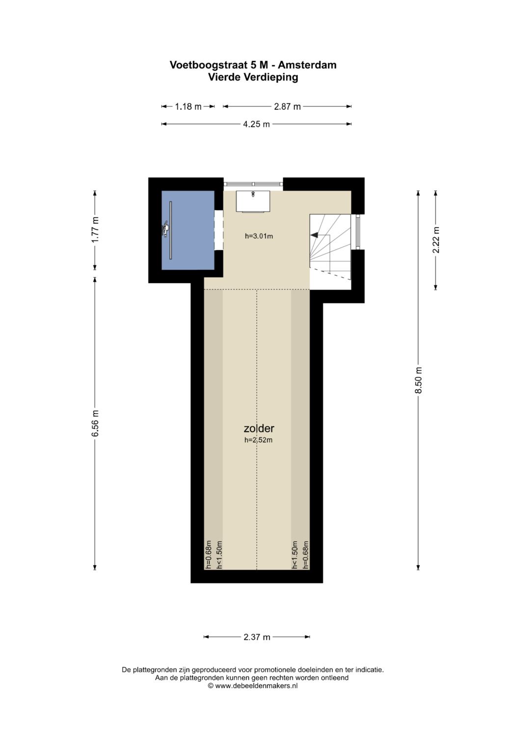 Foto 19 van Voetboogstraat 5-M