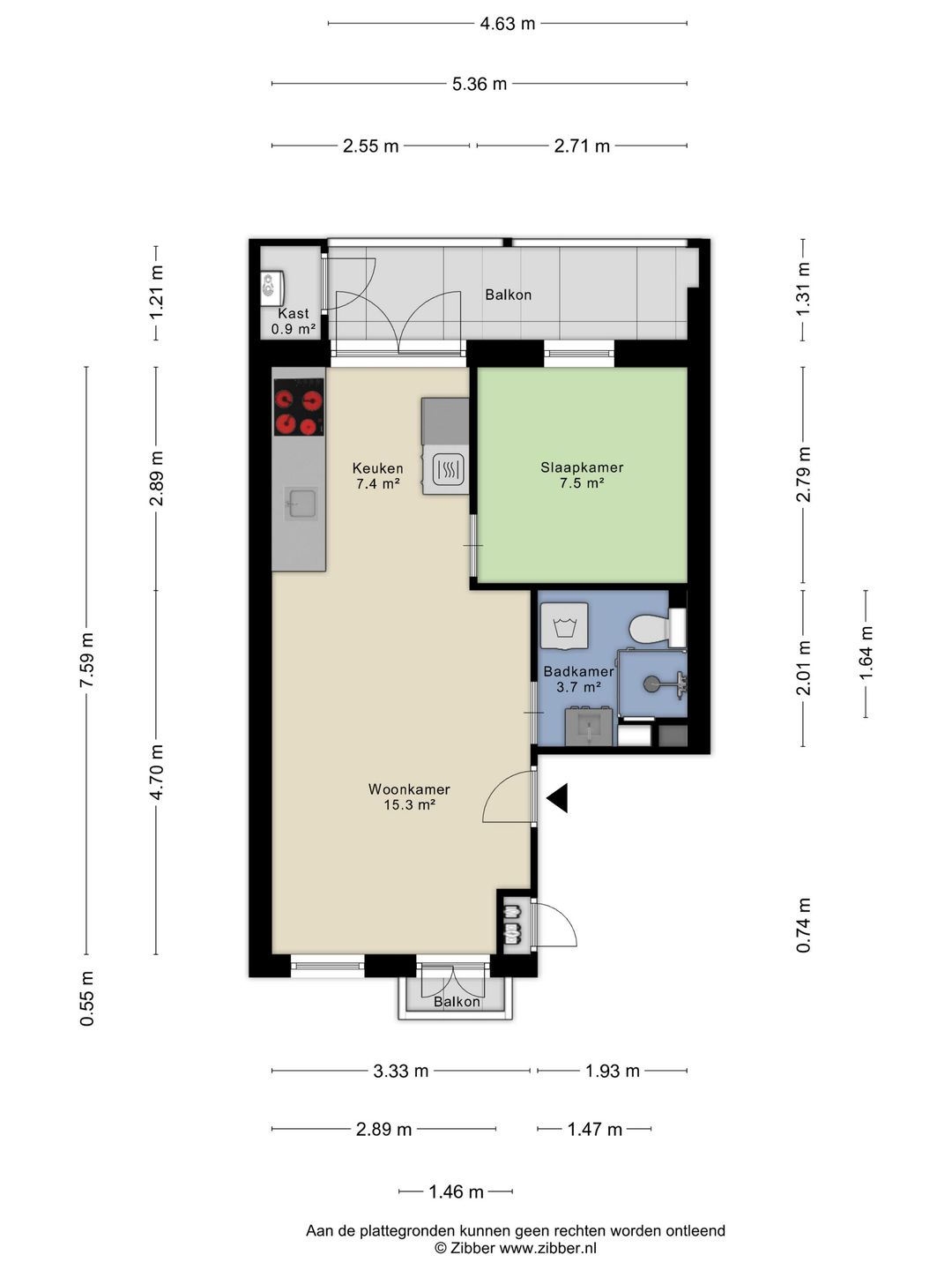 Foto 37 van Van Boetzelaerstraat 94-2