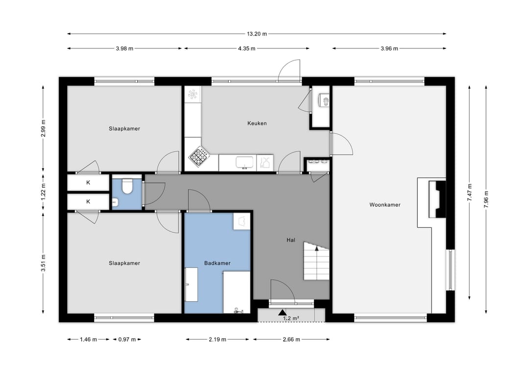 Detached Home with Spacious Barn and Expansive Garden in Wooded Setting — 42