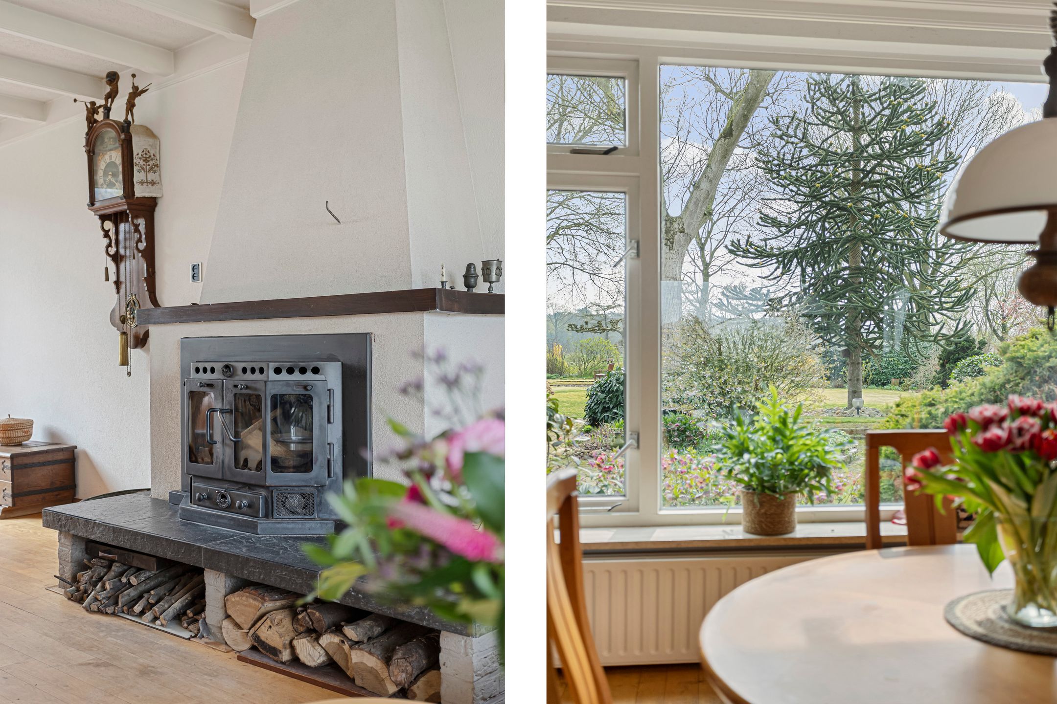 Detached Home with Spacious Barn and Expansive Garden in Wooded Setting — 10