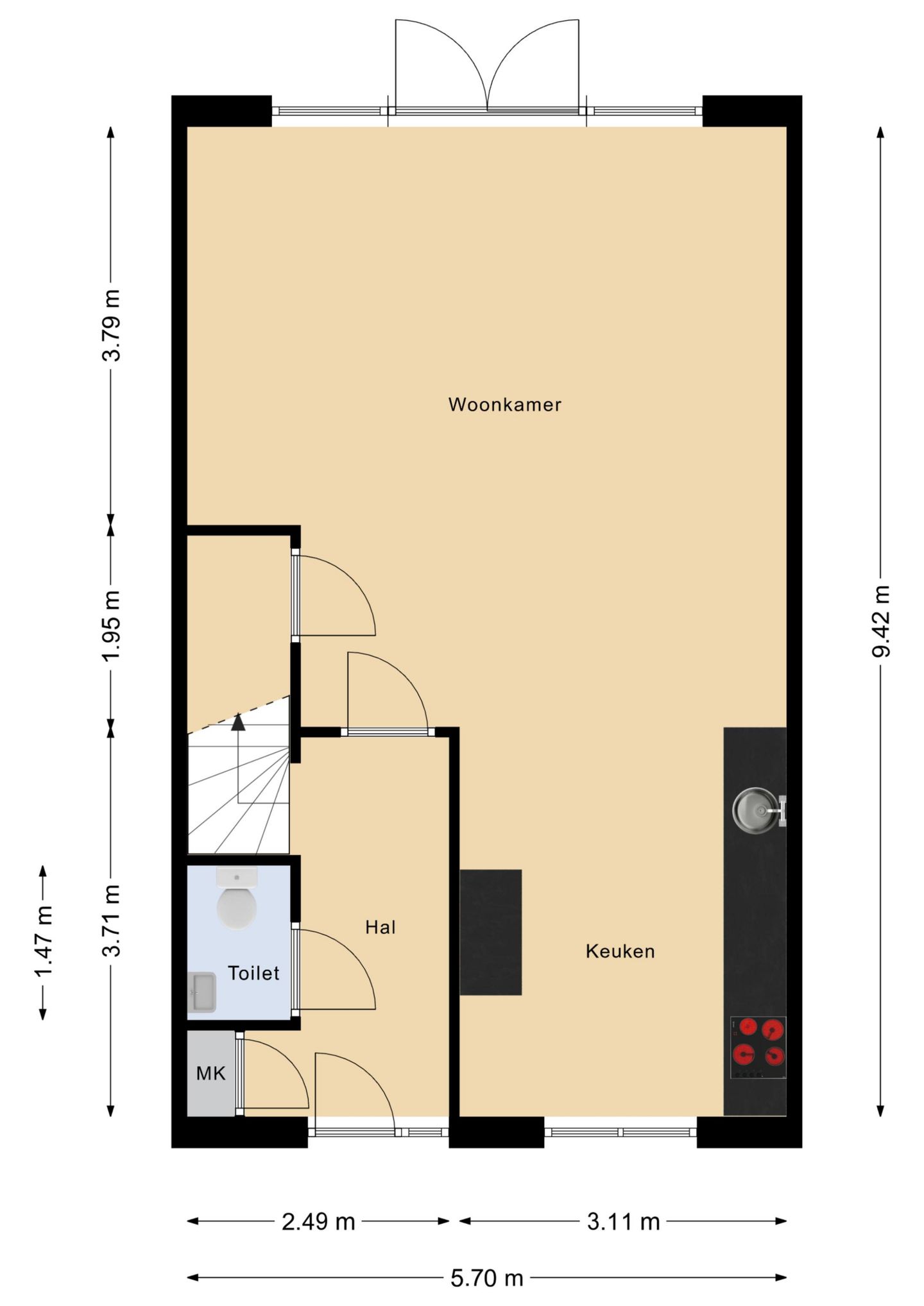 Photo 40 of Bernhardstraat 38