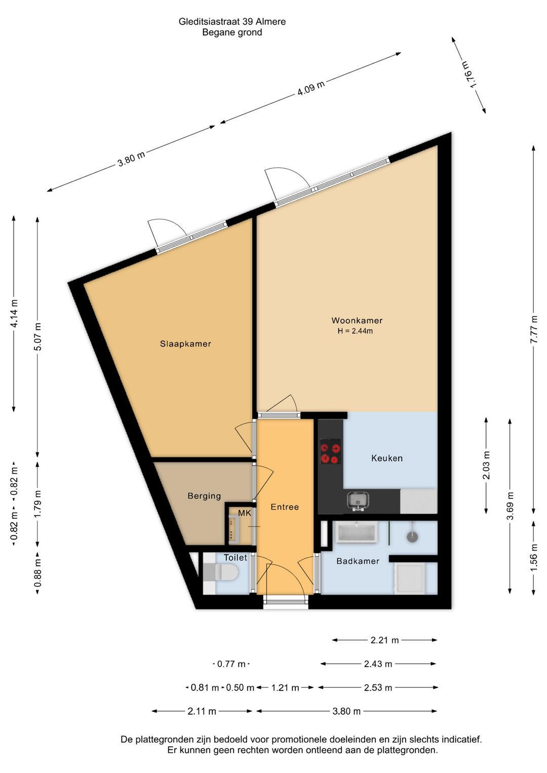 Foto 46 van Gleditsiastraat 39