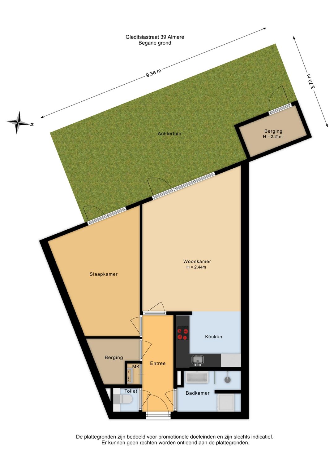 Foto 47 van Gleditsiastraat 39