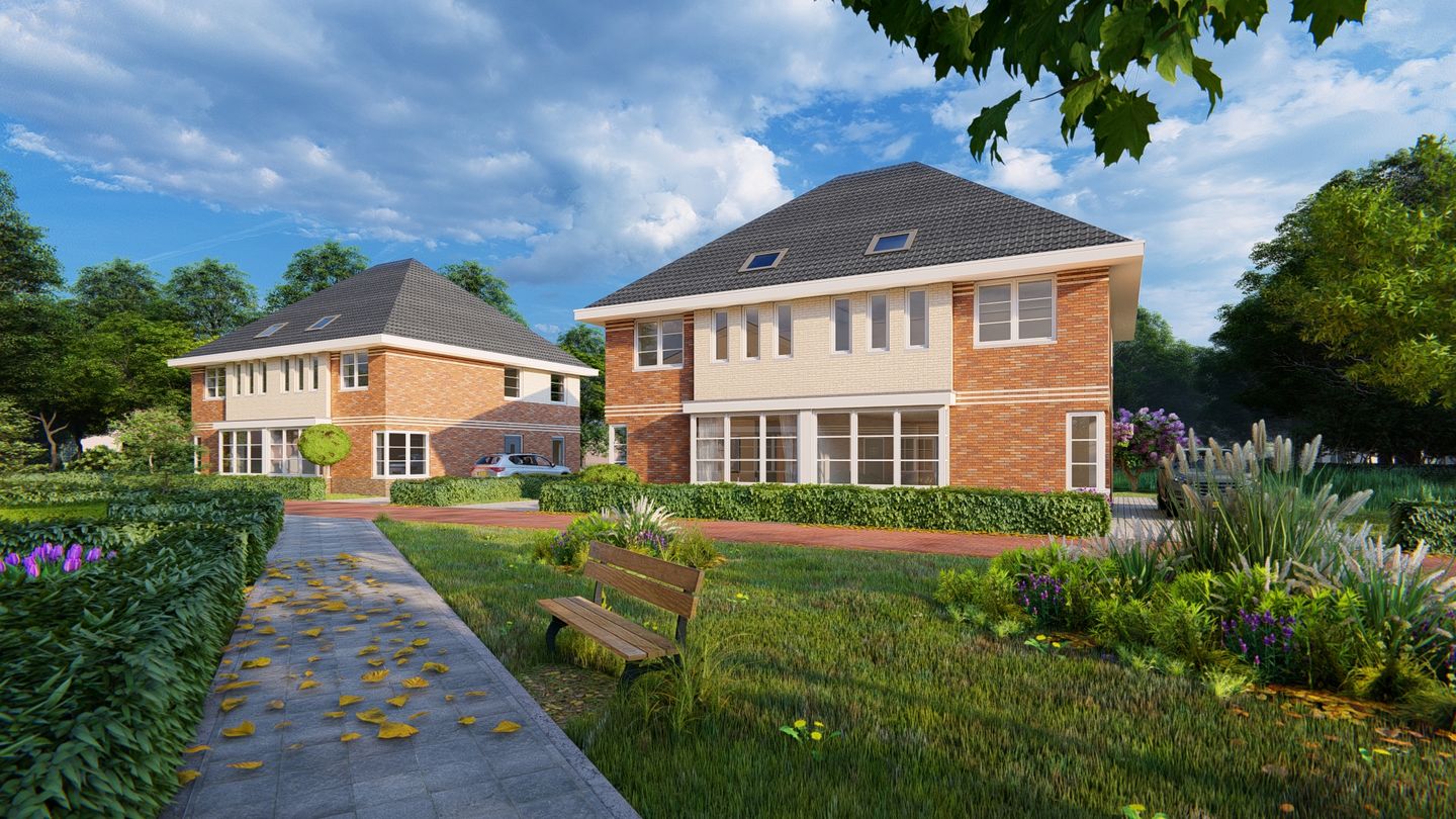 Foto 1 van Twee-onder-een-kapwoningen (Bouwnr. 10)