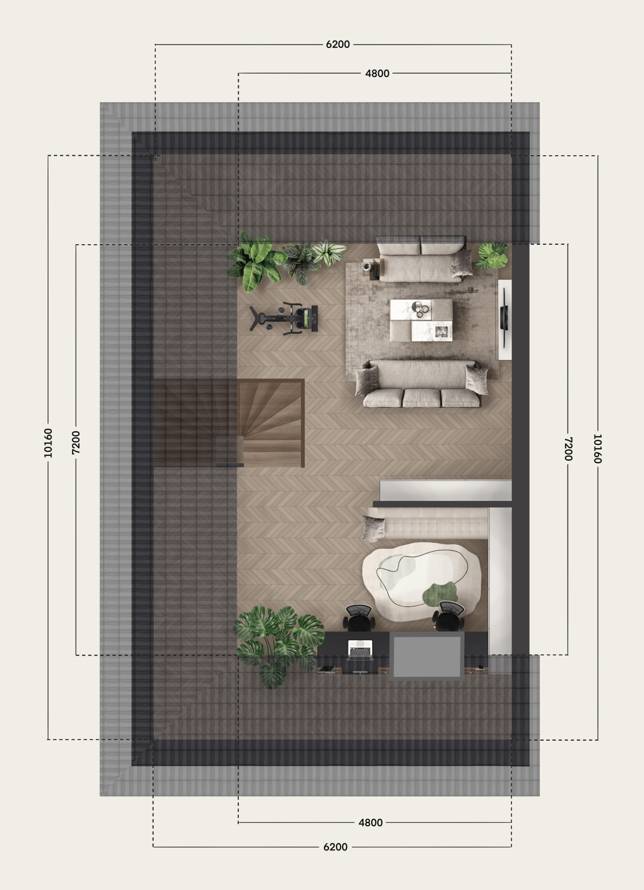 Foto 14 van Twee-onder-een-kapwoningen (Bouwnr. 7)