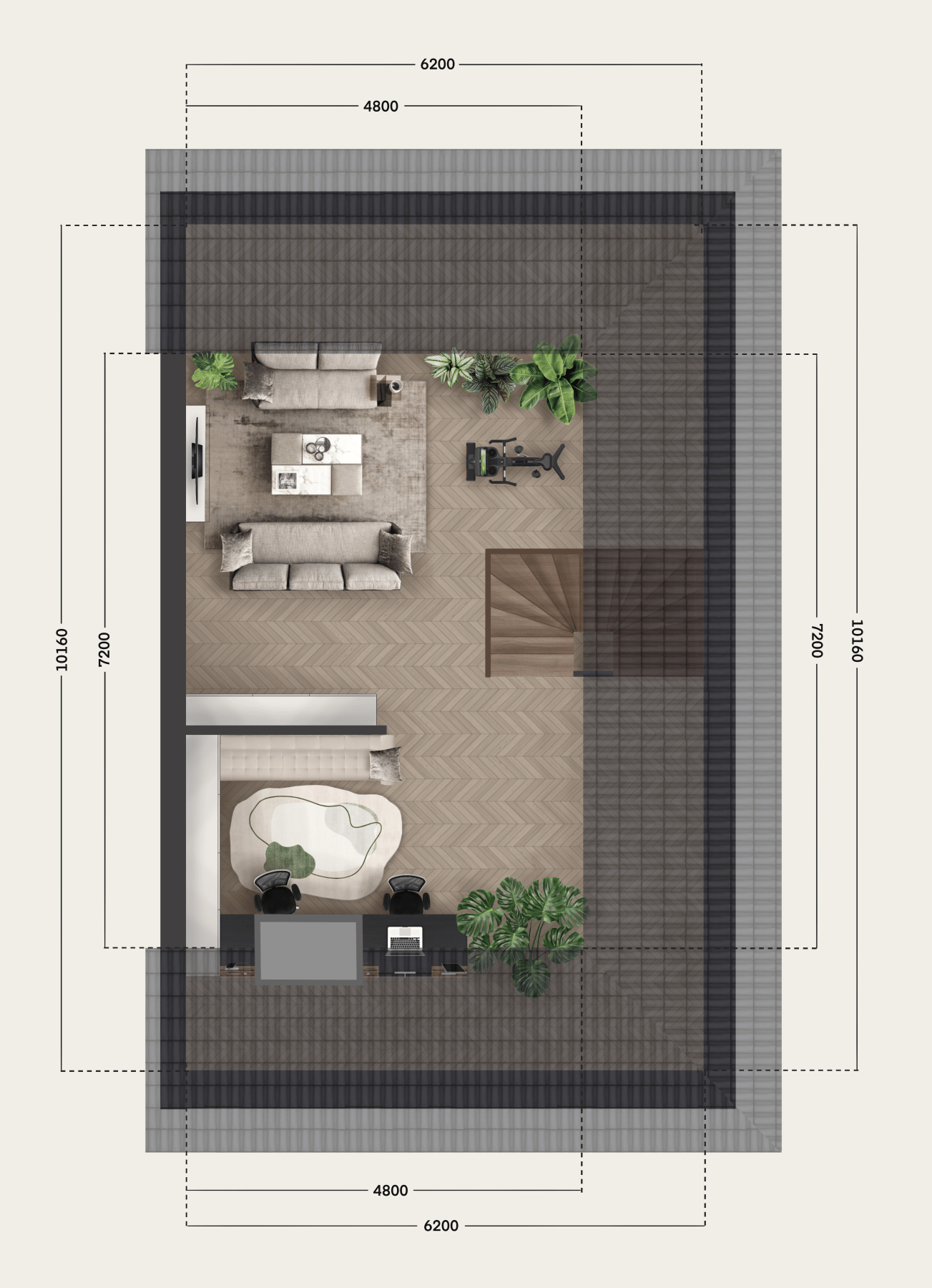 Foto 14 van Twee-onder-een-kapwoningen (Bouwnr. 10)