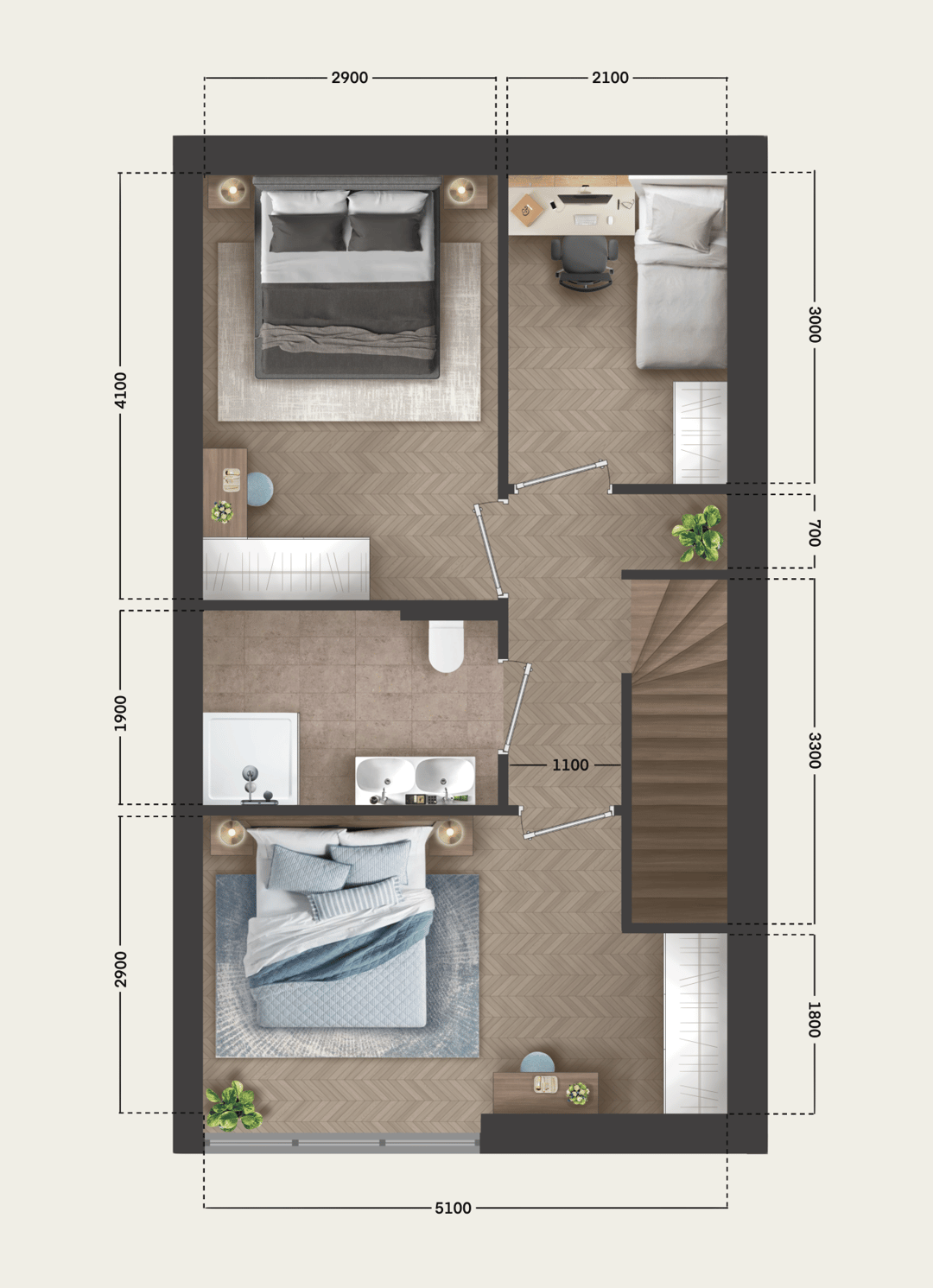 Foto 11 van Rijwoningen (Bouwnr. 2)
